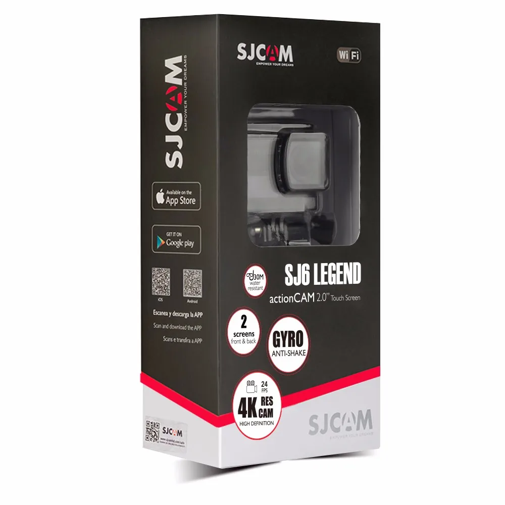 SJCAM SJ6 LEGEND Action Camera Wifi 4K 24fps