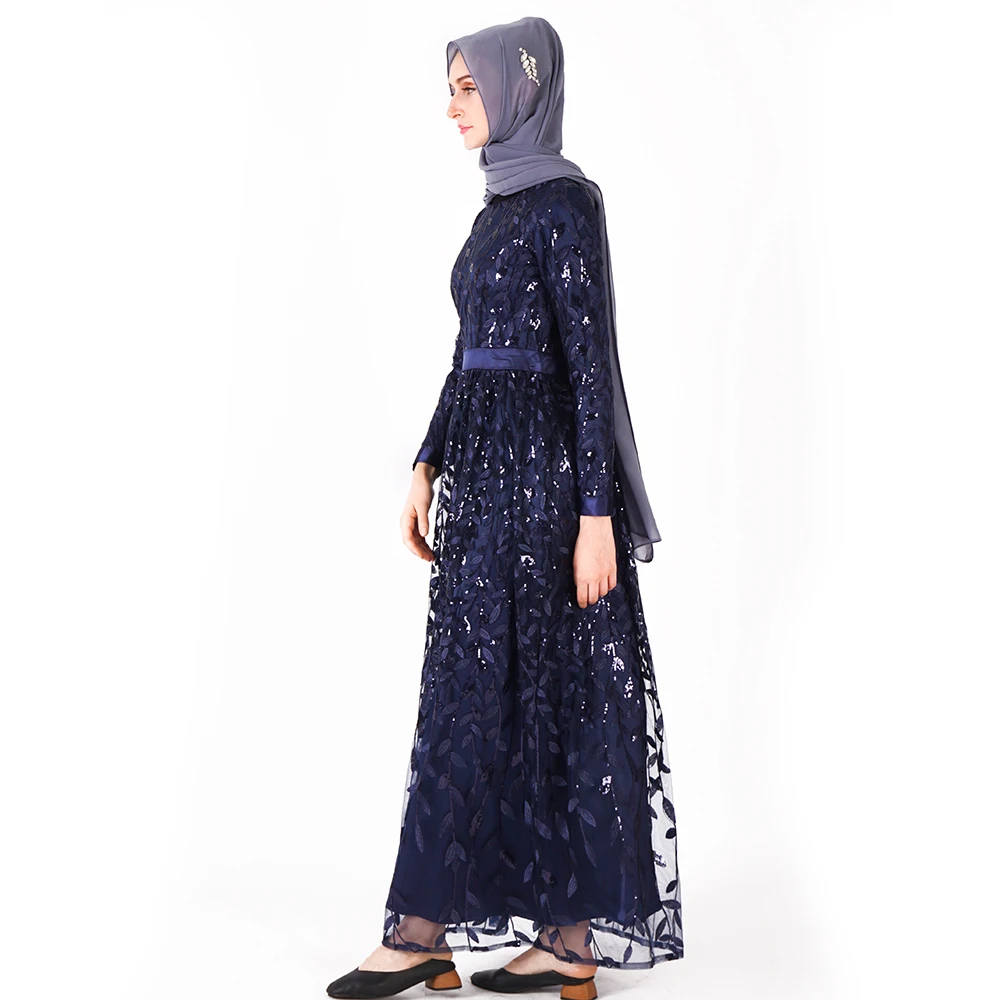 Мусульманское платье-Абая Исламская Костюмы для Для женщин Малайзии джилбаба Djellaba халат мусульманин турецкий баю кимоно кафтан туника L208