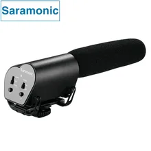 Saramonic Vmic Video Mic Broadcast Quality Professional Audio Stereo Condenser Microphone for Canon Nikon Sony DSLR Camcorder
