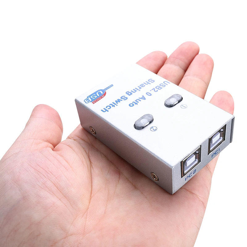USB 2 0 сплиттер Автоматический Обмен переключатель для ПК Компьютерные принтеры