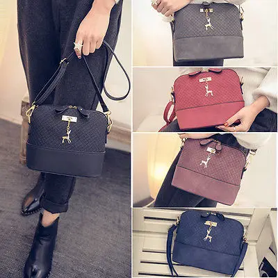 

2016 New Fashion Women's Handbag Crossbody Shoulder Bag PU Leather Lady Messenger Bag