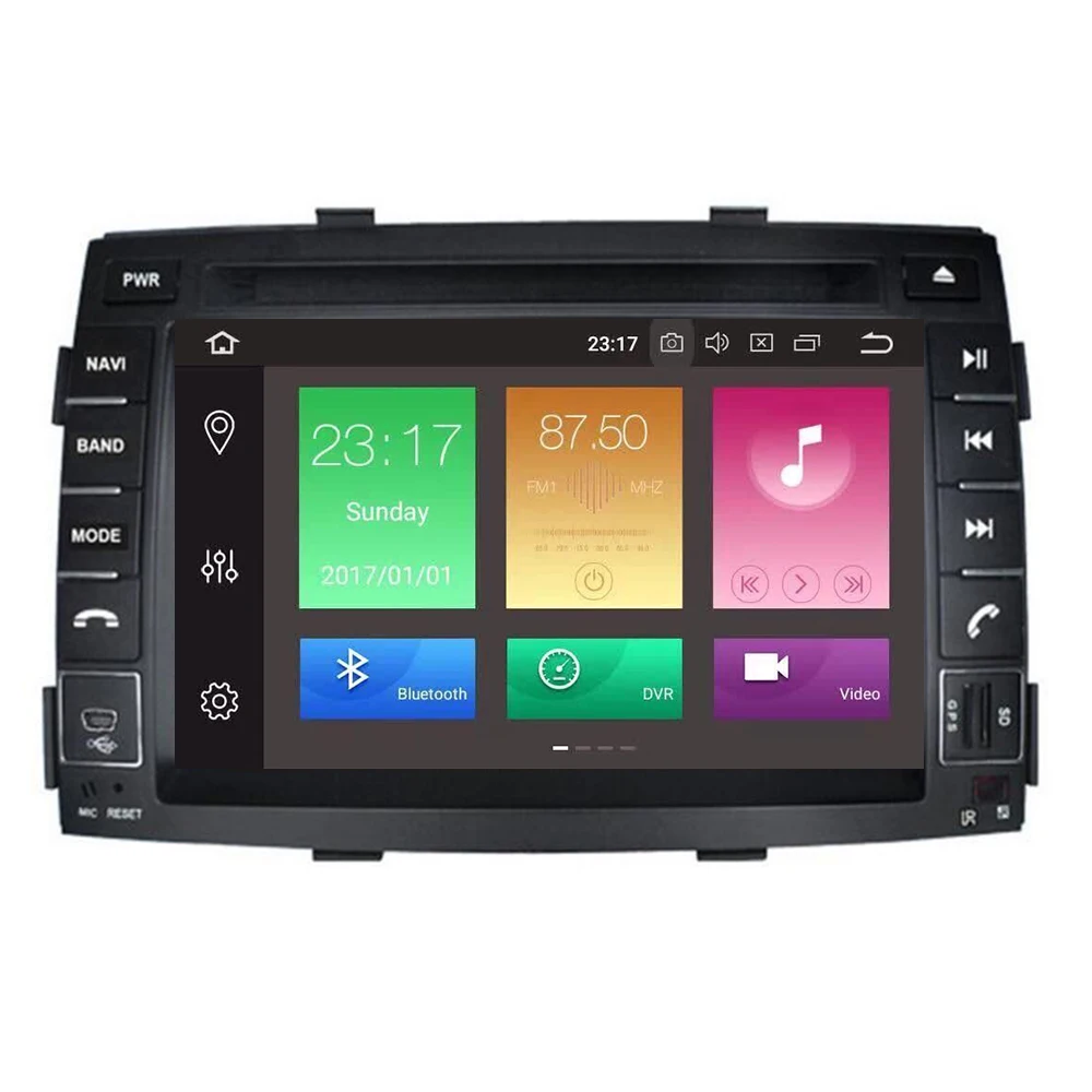 Cheap Free shipping 7inch Android9.0 4G ARM for KIA Sorento 2010 2011 2012 car audio radio player with gps navigator dvd player 1