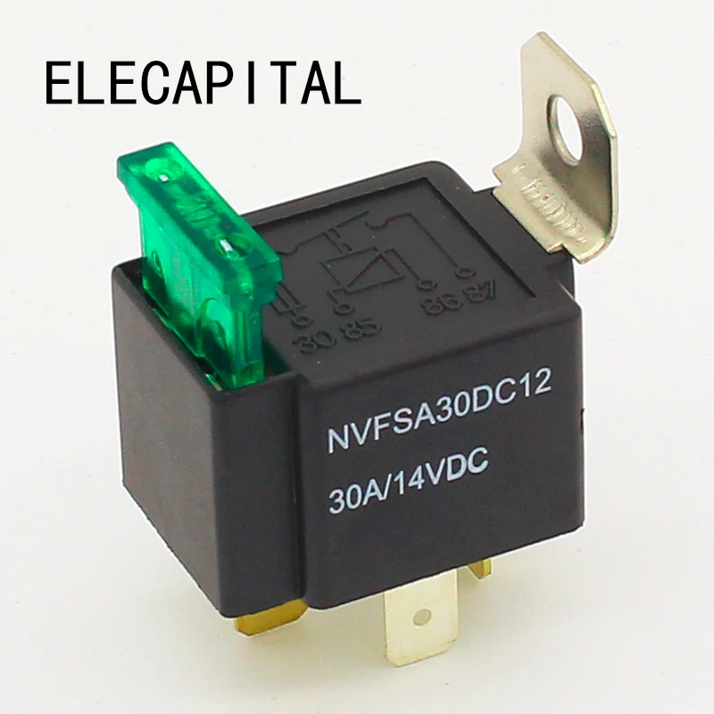 FORWARD relays top grade quality 4 pin 30A auto relay with fuse, coil