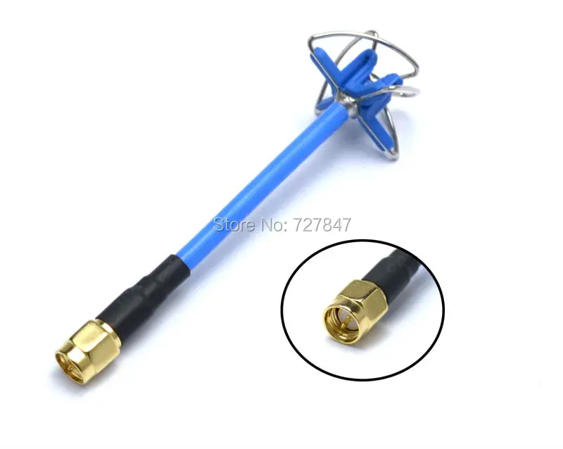 1PCS 5.8GHz FPV 4 Leaf Clover AV Transmission RHCP For Aomway Camera Drone Dji Phantom 3