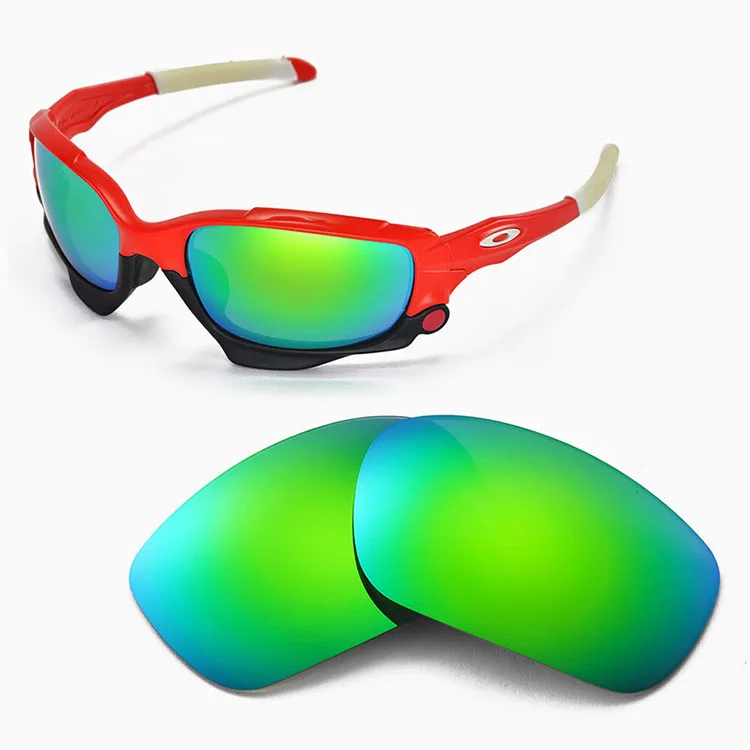 Walleva Поляризованные замены Оптические стёкла для Oakley Jawbone/Гонки куртка Солнцезащитные очки для женщин 7 видов цветов доступны