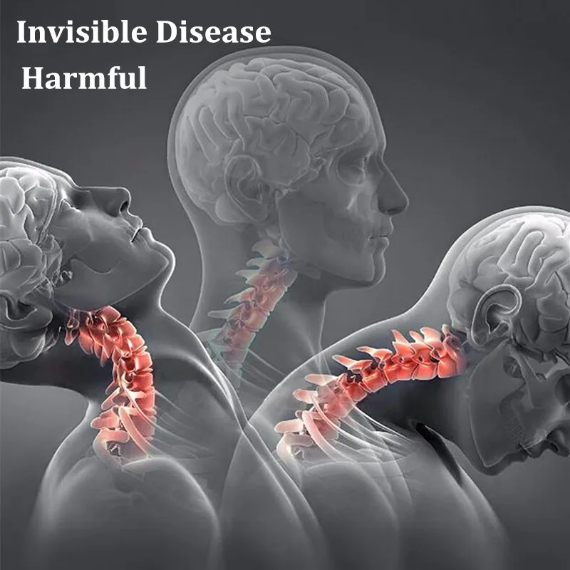 Переносной воздушный насос шейный Тяговый трактор массажная подушка Корректор осанки Массажер для позвоночника расслабляющий мышцы боли