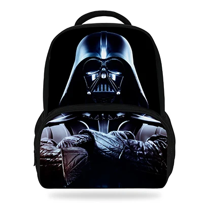 14 дюймов популярный мультяшный школьный рюкзак для детей звездные войны сумка для детей мальчиков девочек подростков - Color: 14e421