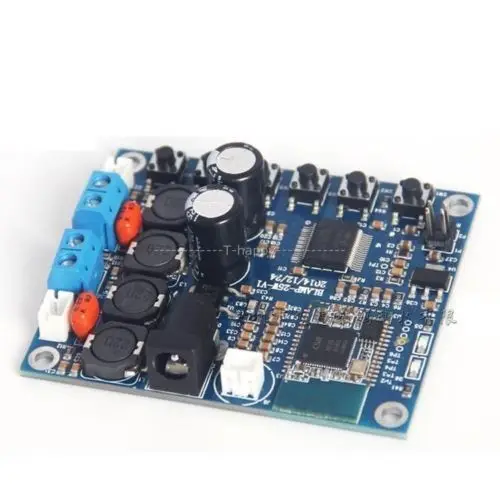 

Bluetooth 4.0 audio Receiver power digital HIFI amplifier TDA7492 25W+25W FOR DC 12v 24V 19V CAR