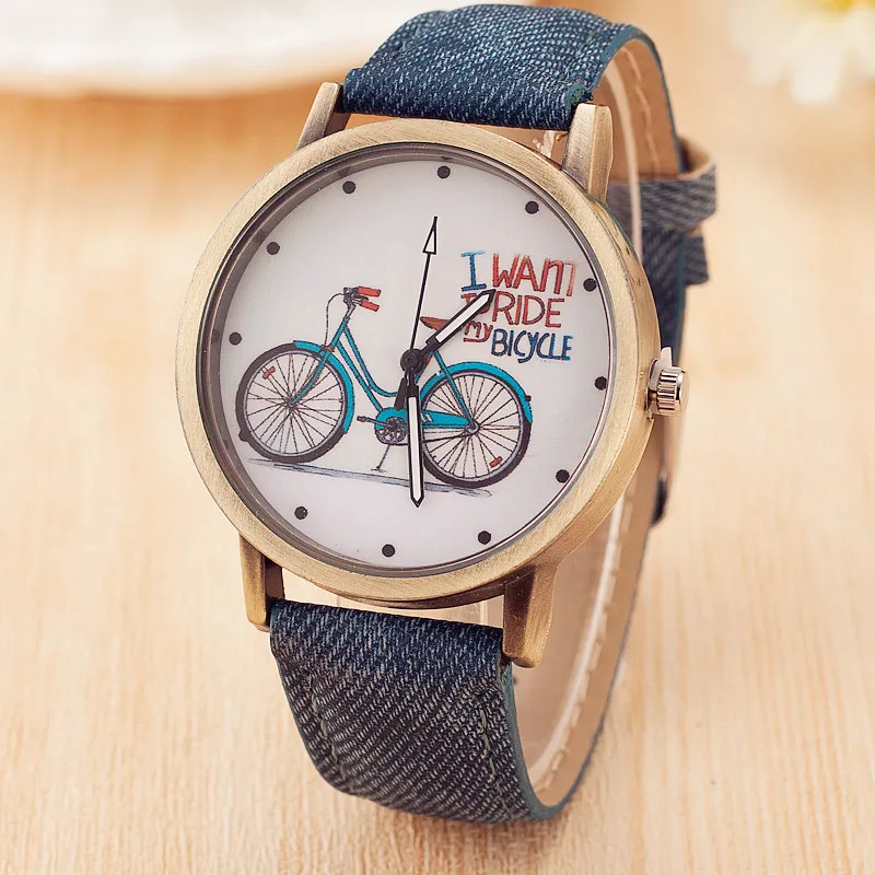 

Hot Sale Fabric Strap Quartz Watch Women Dress Watches Men Casual Watch Bike Unisex Clock Relogio Masculino Relojes Mujer
