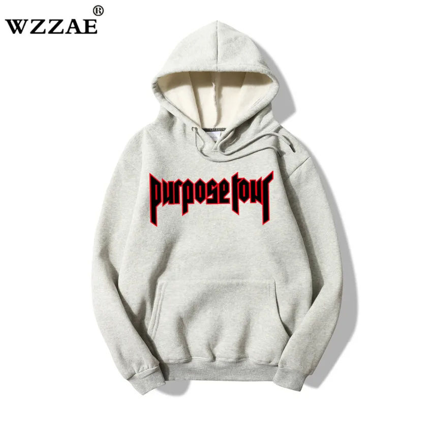 Purpose Tour Hoodies Men Women 1:1 High Quality Stadium Justin Bieber Fashion Hip Hop Purpose Tour Hoodie Purpose Tour Hoodies