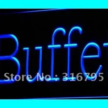 I385 буфет кафе ужин в ресторане открытый свет знак включения/выключения 20+ цвета 5 размеров