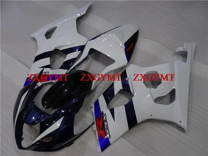 

Bodywork for for Suzuki GSXR1000 2003 - 2004 K3 Body Kits for Suzuki GSXR1000 2004 White Blue Full Body Kits GSXR1000 2003
