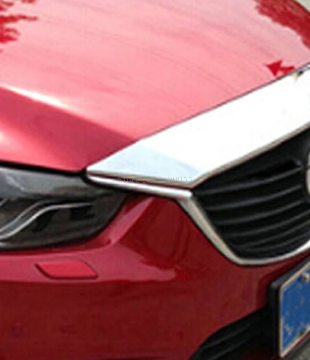 

For mazda 6 M6 Atenza 2013 2014 2015 2016 Chrome up girll machine cover trim Accessory