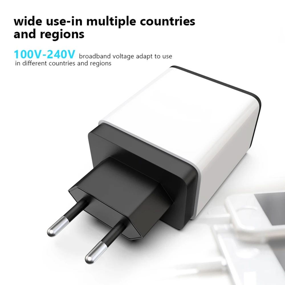 5V3A 3U/2U/1U USB зарядное устройство EU адаптер traverl для apple phone samsung xiaomi huawei micro usb