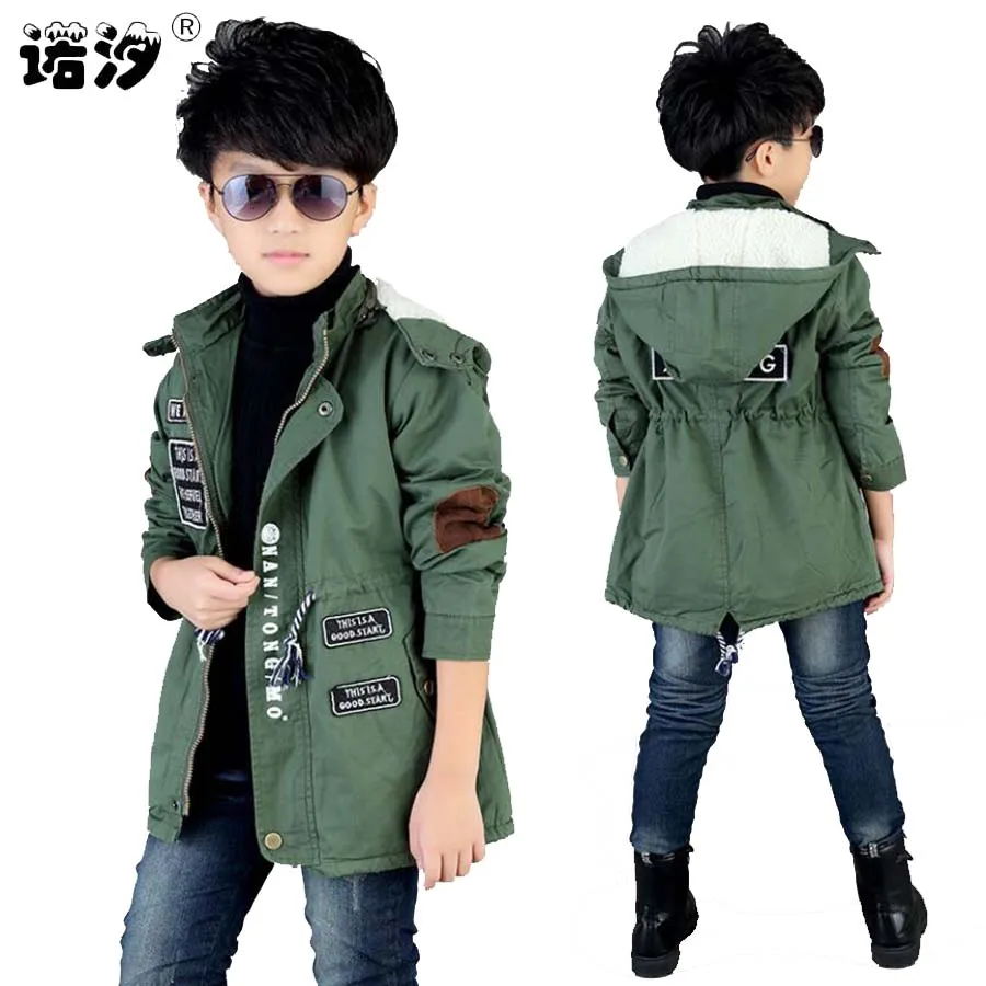 

Boys jacket children winter outwear clothes for teenage boys casual jacket child tops clothing for 4-13 Y active baby clothing