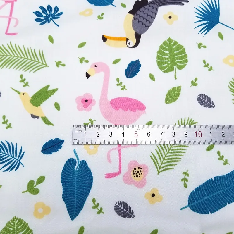 Хлопок саржа ткань для пэчворка Хлопок Ткань DIY шитье uphostery ремесло для ребенка и ребенка лоскутное простыни материал платья