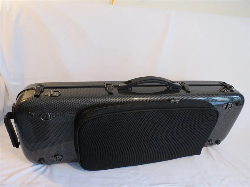 

New Viola case Mixed Carbon Fiber case for viola 15"-17 inch,Adjustable Size