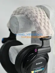 100% чистая шерсть оголовье Подушки для Sony mdr-z600 mdr-v600 mdr-v900 MDR-7509HD DJ V7 V500 за ухо наушники топ руководитель группы колодки