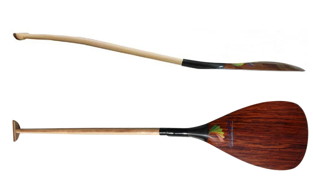 ZJ спортивные высокое качество легкий Аутригер каноэ OC Paddle с углеродного волокна
