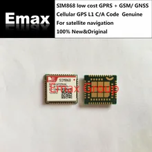 10 шт./лот SIMCOM SIM868 низкая стоимость GPRS+ GSM/GNSS Сотовая связь gps L1 C/код для спутниковой навигации