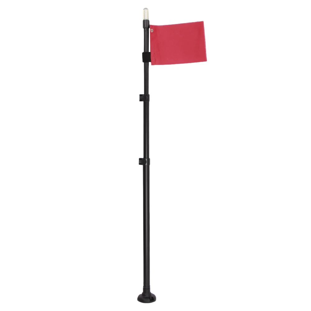 51,2 дюймов каяк флаг с подсветкой 19 Вт свет комбо водонепроницаемая лампа для морской лодка аксессуары для каноэ