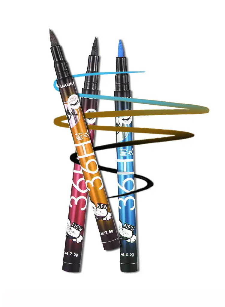 

1PC Purple Eyeliner Pencil Waterproof Pen Precision Long-lasting Liquid Eye Liner Smooth Make Up Tools