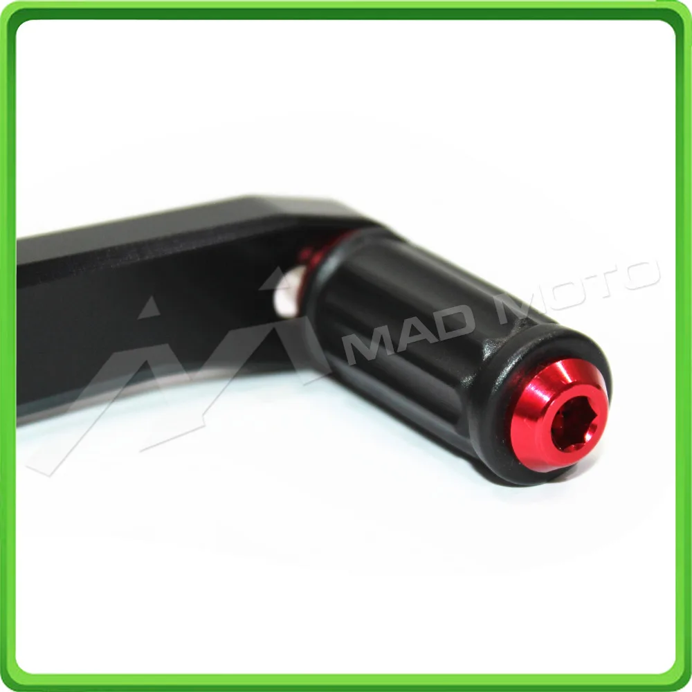 Para Ducati 848 848EVO 1098 1098 s 1198 pedale sinistro cambio nueva palanca reposapiés izquierdo color negro