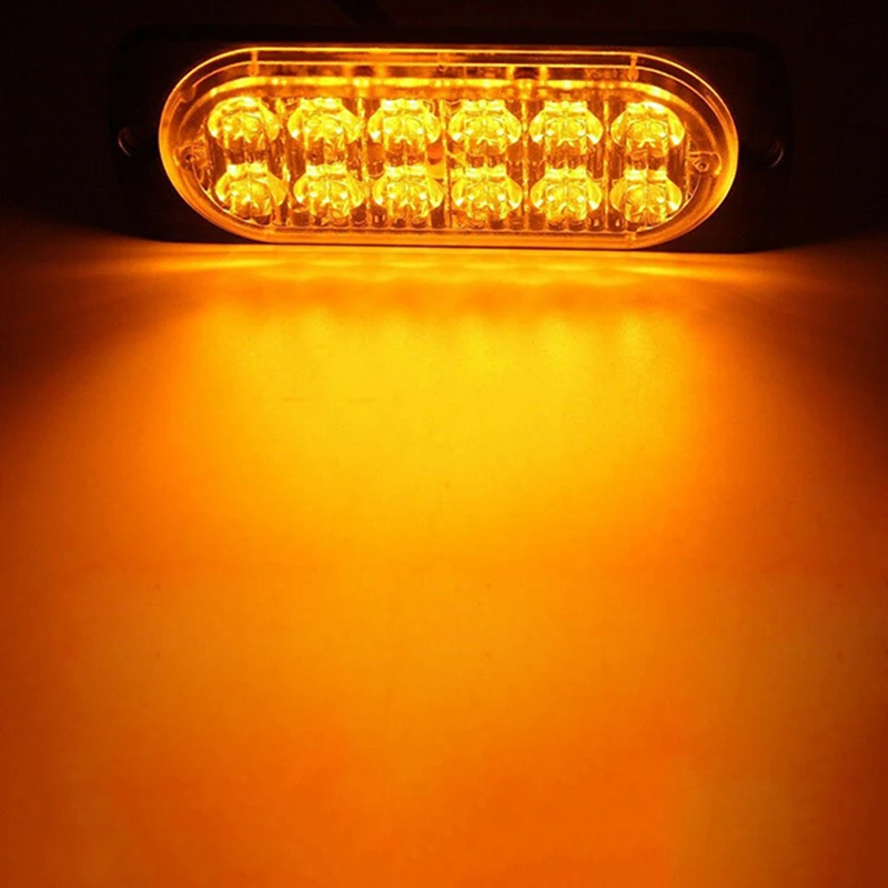 10 шт. рабочий светильник 12 V-24 V срочно Пластик аксессуары замена 12LED