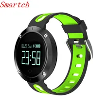 Smartch оригинальный DM58 умный Браслет Приборы для измерения артериального давления сердечного ритма Мониторы IP68 водонепроницаемый напоминание трекер Smart Band