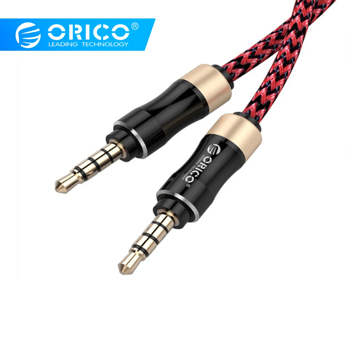 ORICO 3 5 мм разъем для Jack Aux кабель нейлоновые аудио кабели наушников динамик