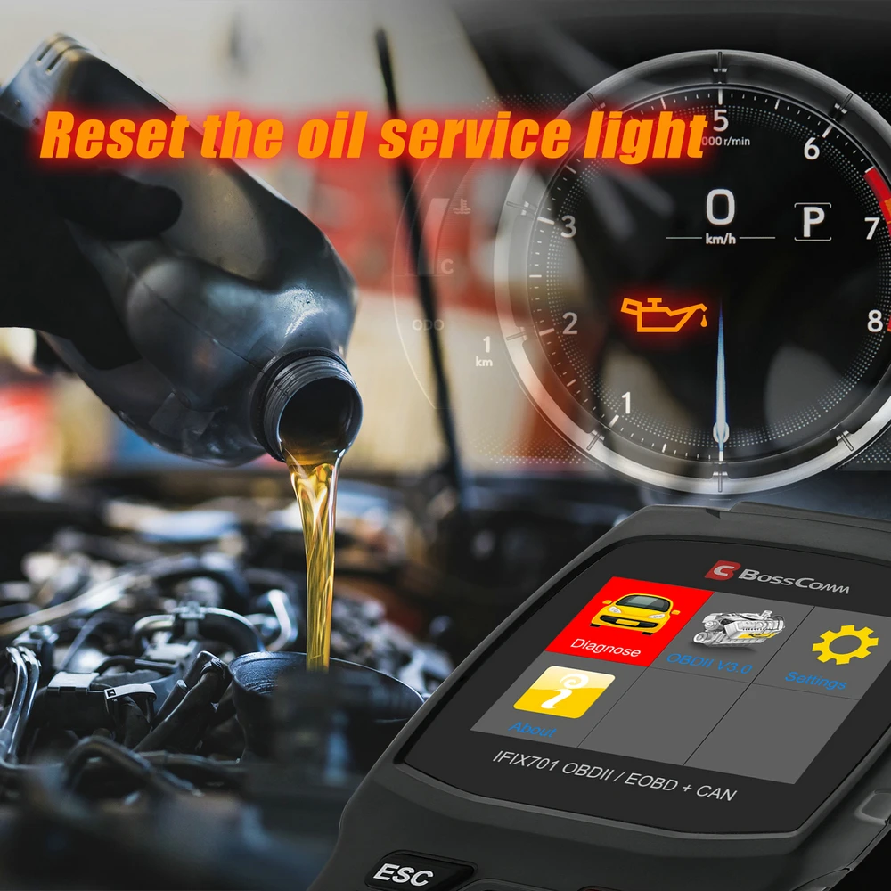 Autek IFIX701 полная система OBD2 Авто сканер ABS SRS EPB DPF Сброс системы контроля срока службы масла для BMW BENZ Audi OBD ODB2 автомобильный диагностический инструмент