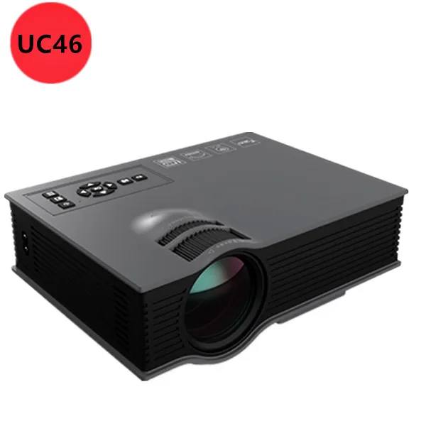2016 Newest UNIC UC46 WIFI Portable LED Video Home Cinema Projector Laptop PC VGA/USB/SD/AV/HDMI Wireless Mini Pocket | Электроника