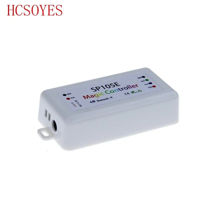 DC5 24V SP105E SP108E волшебный регулятор Bluetooth 2048 Пиксели для WS2811 2812 2801 6803 IC Светодиодные