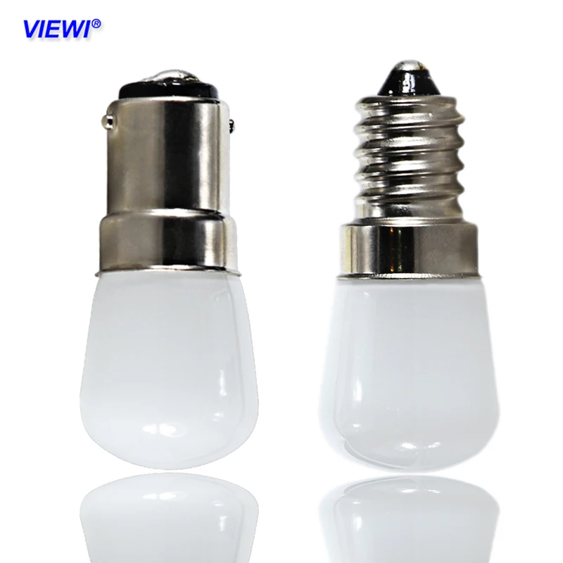 

5pcs ampolleta led bulb light mini filament e12 E 14 B15 110v 220v frosted shell refrigerator lamp E14 T22 1.5W super brightness