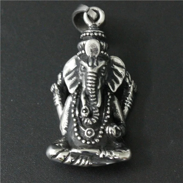 Newest Mens Thailand God Buddha Pendant 316L Stainless Steel Best Gift Lastest Elephant | Украшения и аксессуары