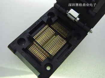 

Original YAMAICHI IC Test Seat IC51-0644-692 Burning Programme QFP64 TQFP64 QFP64 Socket Adapter Spacing of 0.8