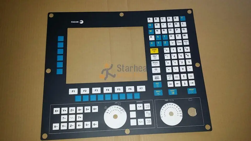 Fagor-8025M 8035 8040 8055 8055M 8055CNC CNC HMI 패널 멤브레인, 키패드 버튼