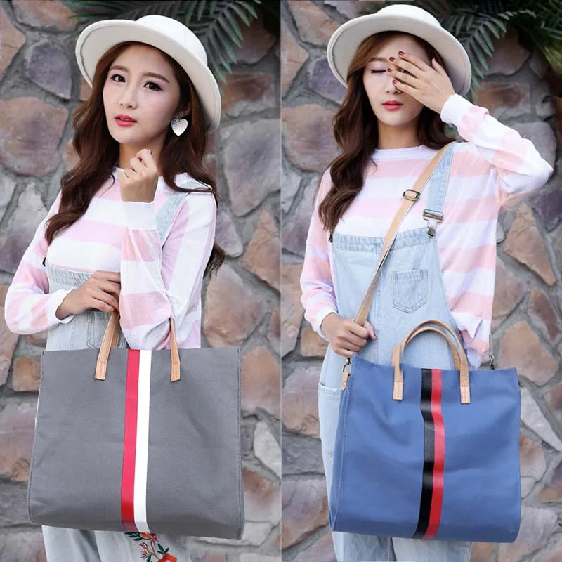 

2018 New Fashion Women Handbag High Quality Canvas Shoulder Crossbody Bag Lady Large Casual Tote Purse Leisure Cross Body Bags