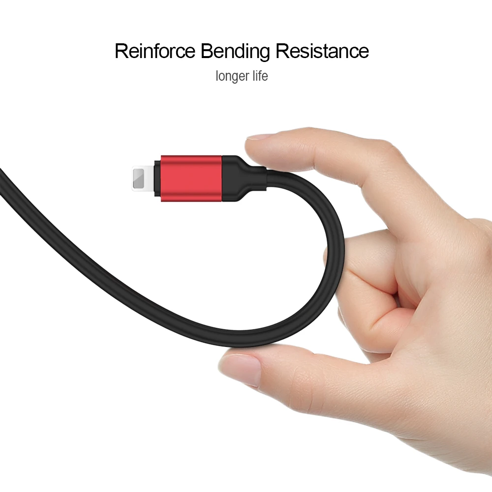 FLOVEME 3 في 1 كابل يو اس بي ل فون سامسونج Xiaomi كابل المصغّر usb كابل نوع C ل كابل شاحن الهاتف المحمول المصغّر usb كابيل