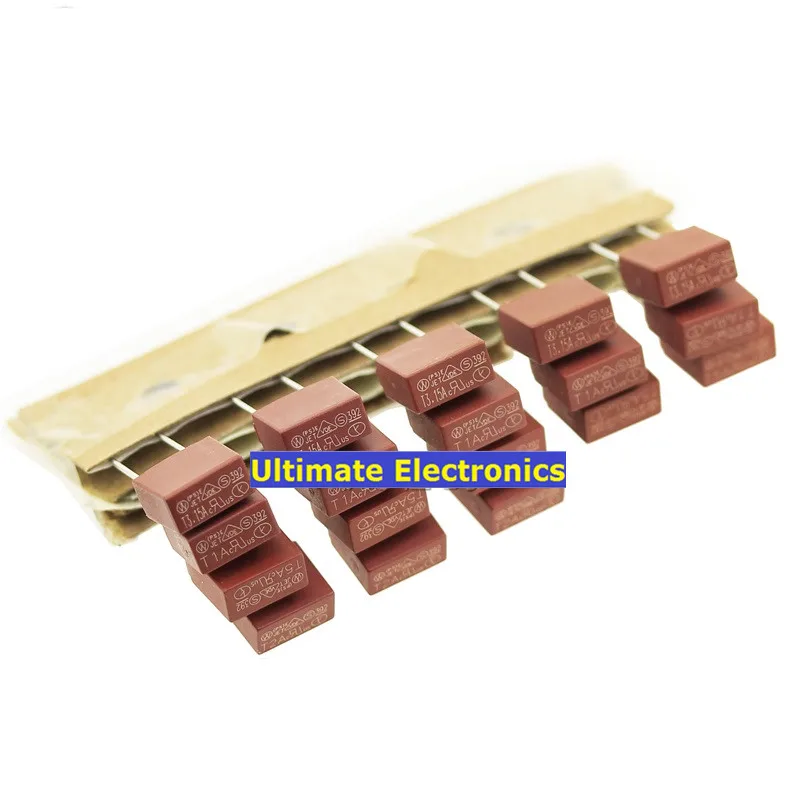 

20pcs 392 square fuse 250V safety valve slow break T 1A 2A 3.15A 4A 5A 6.3A 8.5*4