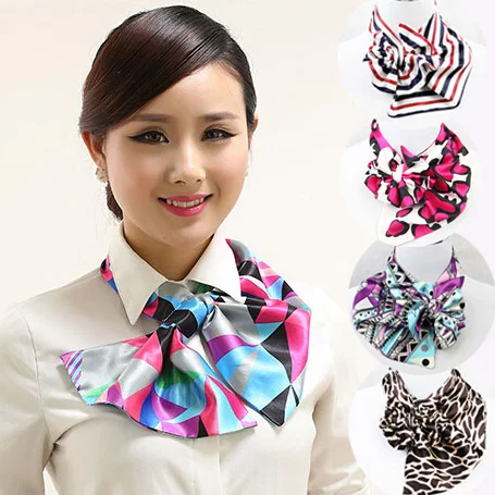 16 Colors 2016 Magic Satin Silk Scarf Cravat Scarf Women Commercial ...