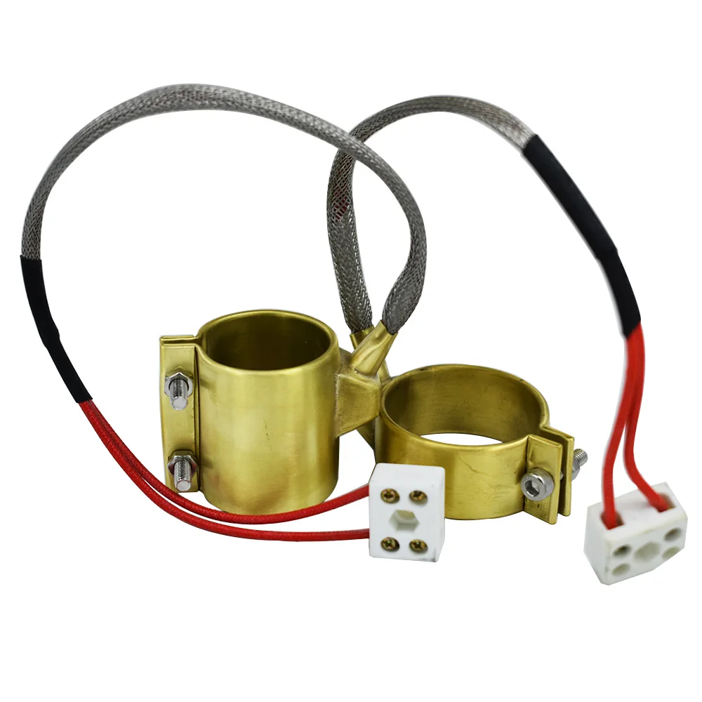 

40x25mm Brass Band Heater 40mm Inside Diameter 25mm Height 110V/220V/380V 120W for Injection Molding Machine