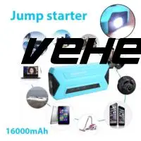

Vehemo Dual USB Battery Jumper Starter Power Pack Jumper Starter Multi-Function Booster Charger Battery Charger Car Universal