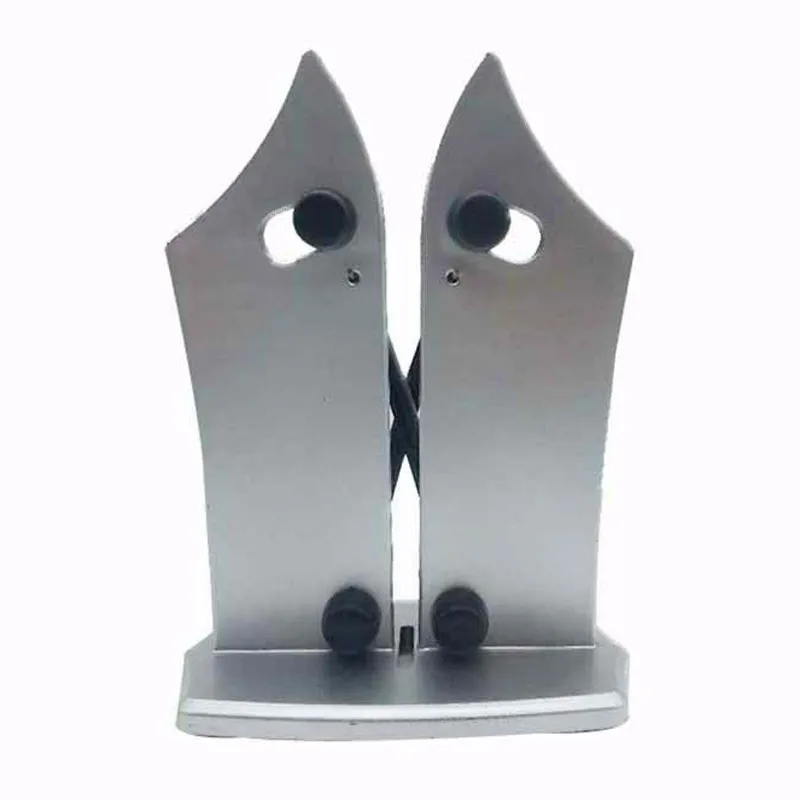 

1pc Universal Bavarian Edge Blade Tool Sharpener Kitchen Household Sharpener Insert Whetstone Black/Silver Color