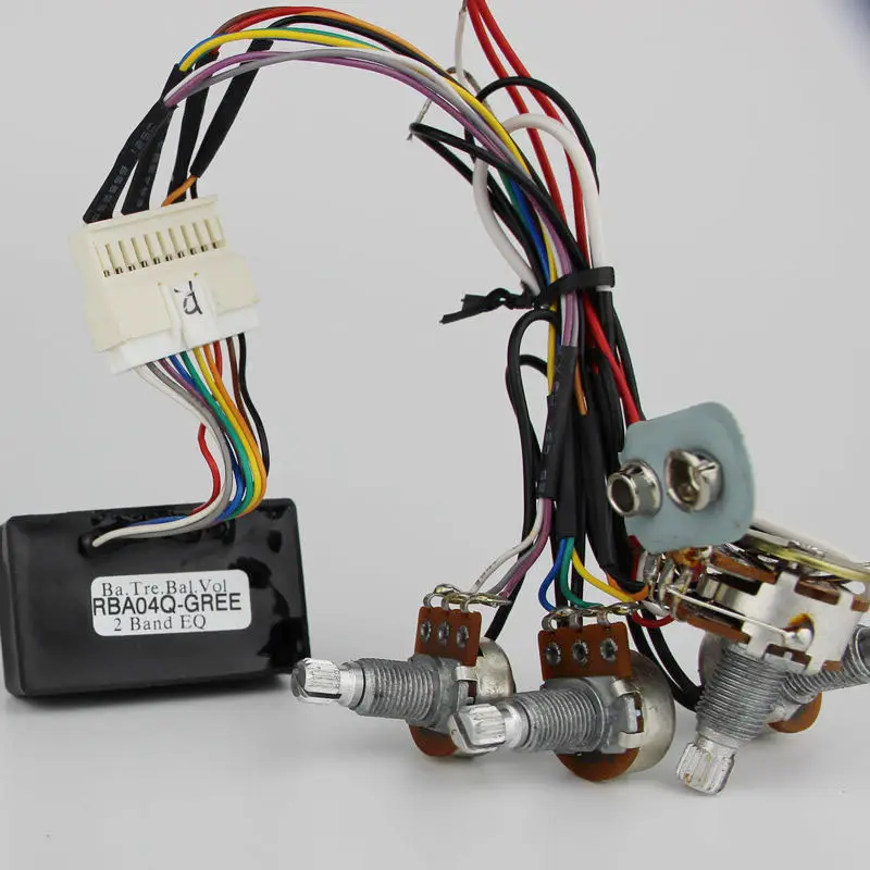 

Set of bass lines RBA04Q-GREE