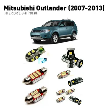

Led interior lights For mitsubishi outlander 2007-2013 7pc Led Lights For Cars lighting kit automotive bulbs Canbus