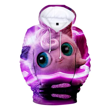 Z&Y 3-20Y 2019 3d Pokemon Hooie Kids Detective Pikachu Hoodies Boys Sweatshirts Fashion Girls Tops Cartoon Coat Pullover Jumpers 4