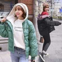 Winter Jacket Women Fashion Thicken Female Padded Coats Casual down Cotton Outwear Wadded Jackets Parkas Lady цена Winter Jacket Women Fashion Thicken Female Padded Coats Casual down Cotton Outwear Wadded Jackets Parkas Lady цены онлайн