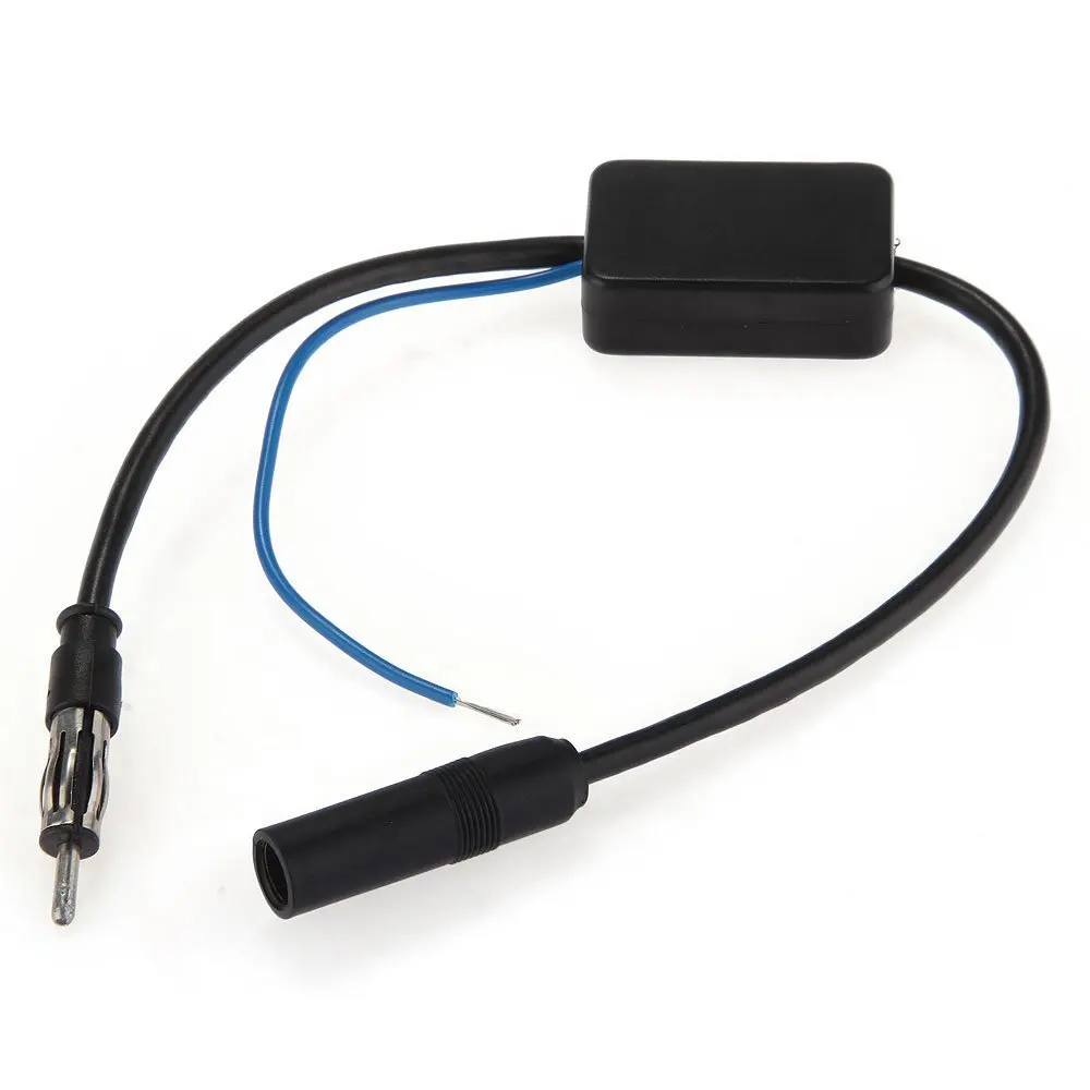 

MOOL Cable Radio Antenna Amplifier DC12V 48-860 MHZ for Car Auto