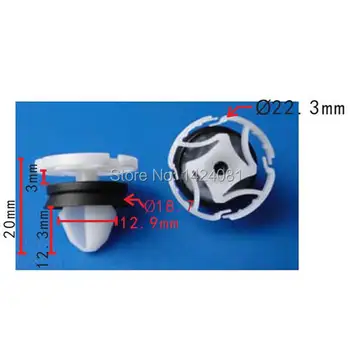 

100X OEM QUALITY For Citroen C4 DS4 DS5 Interior Door Panel Card Trim Clips Car Accessories 9345ZN